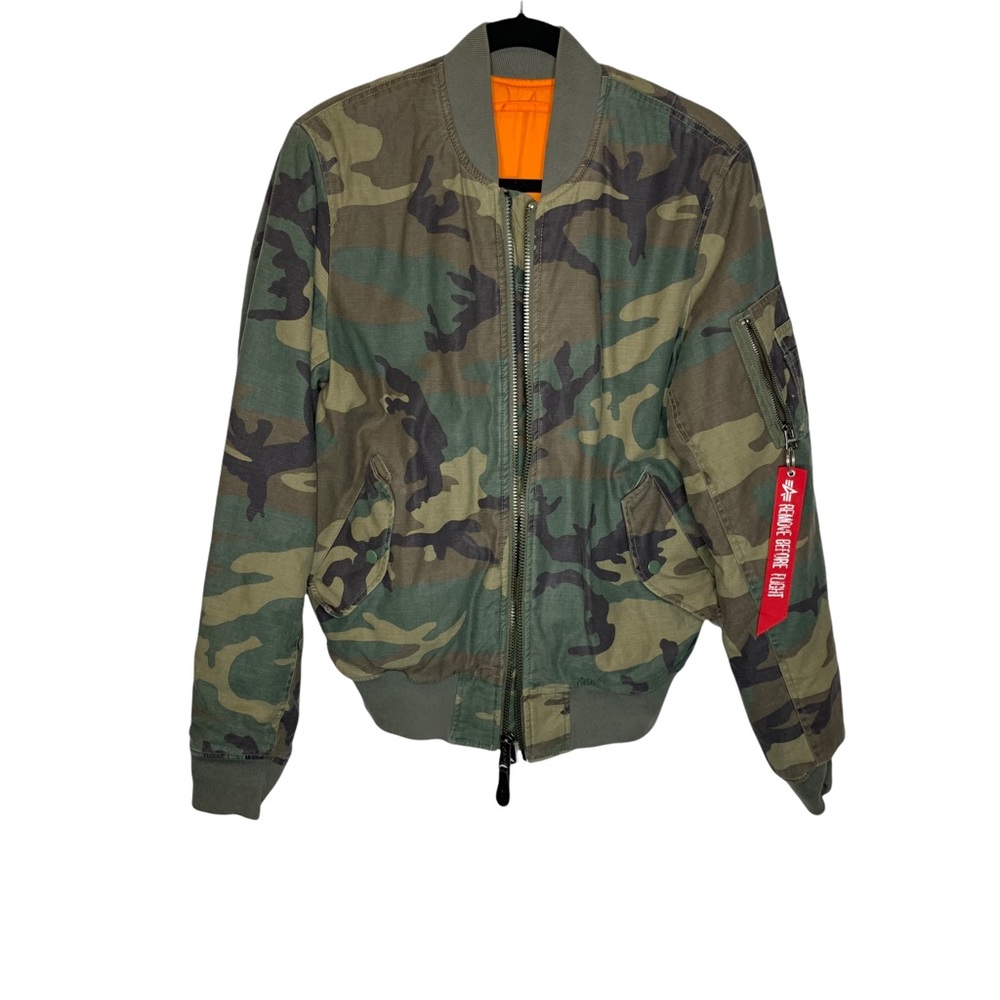 Alpha Industries Remove Before Flight Jacket- Rev… - image 1